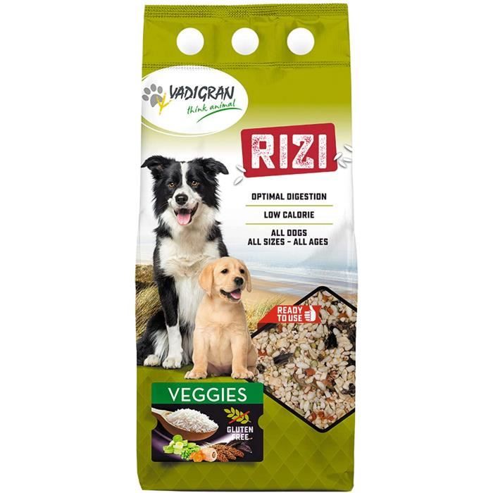 Nourriture pour chiens VADIGRAN Rizi Veggies - 1 kg 36604