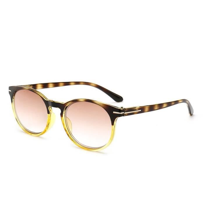 2018 mode lunettes de soleil de lecture rondes femmes hommes lunettes ...