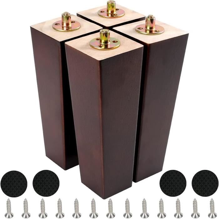 Lot De 6 Conchos Carrés Hansen Western Gear – Plaque Argentée, Pour Selle Ou Décoration Western