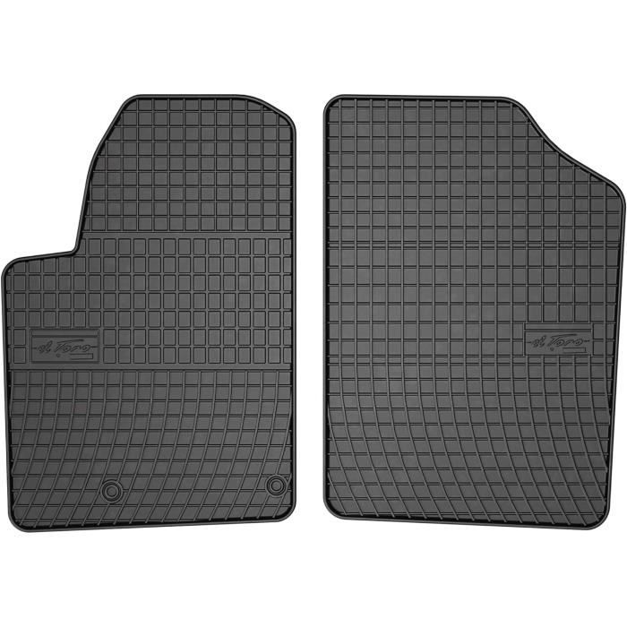 Tapis De Sol Caoutchouc Noir Pour Citroën Berlingo II (2008-2018) - Set 4 Pièces