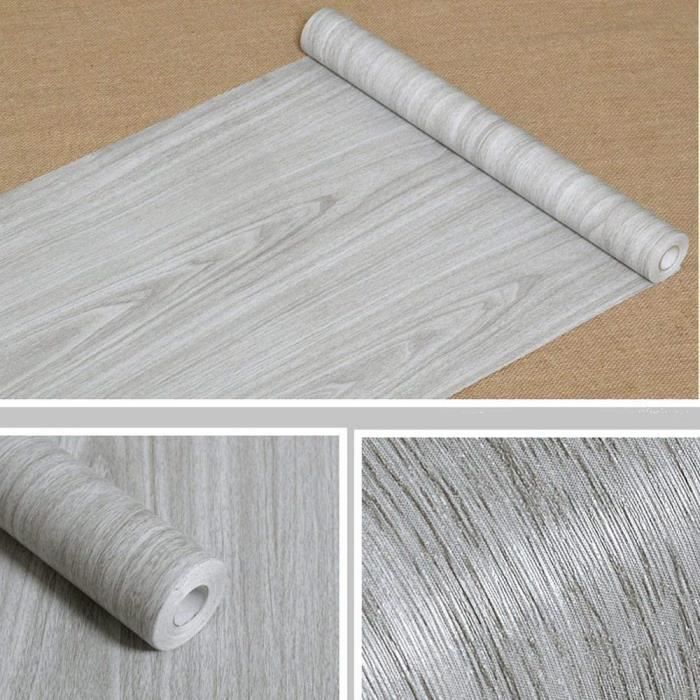 Papier adhésif aspect bois pour comptoir, cuisine ...
