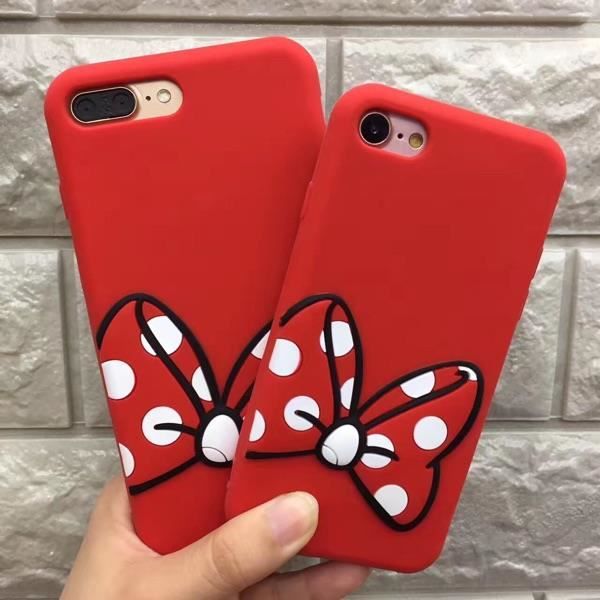 coque silicone rouge iphone 7 plus