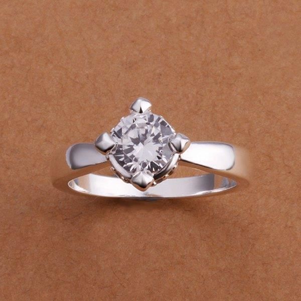 Bague Mariage Et Bague De Fiancailles Faux Diamant Romantique