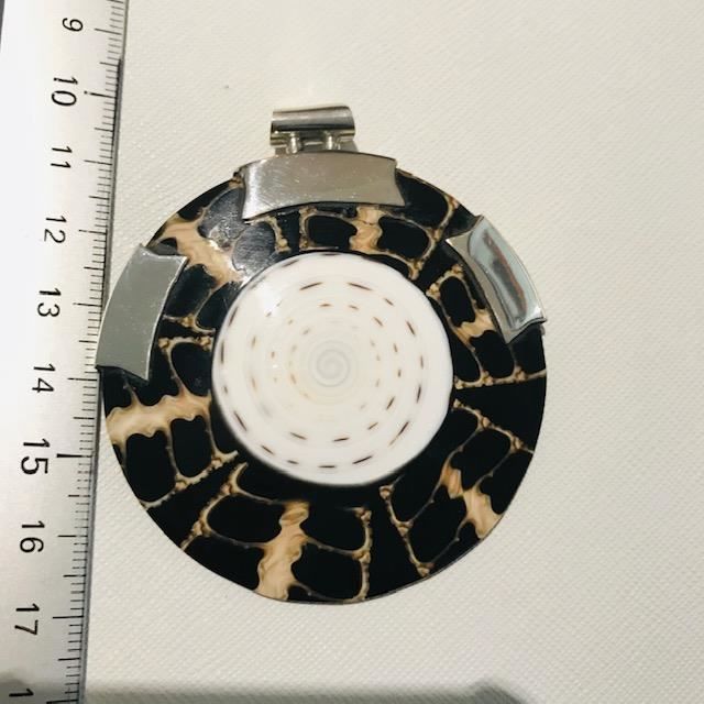 Pendentif Oeil De Sainte Lucie En Argent 925 - Neuf Avec étiquettes, Poinçonné
