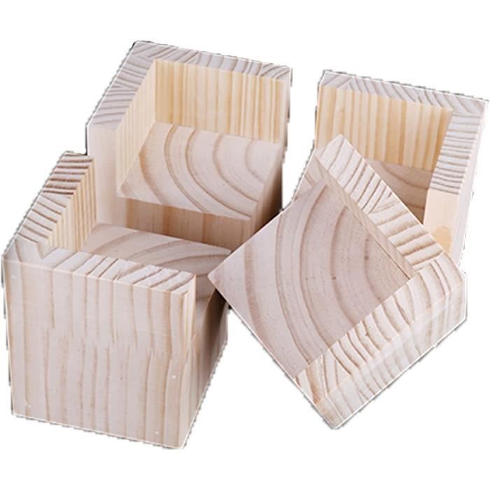 Lève-meuble Manuel - 2 Pièces - Capacité 400kg - Hauteur Réglable 0-14,5cm - Pour Portes, Armoires, Sols