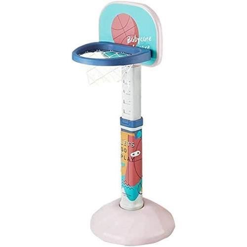 Panier De Basket Enfant Réglable - Support Avec 4 Balles, Hauteur Adaptable, Pour Jardin Et Extérieur - 6