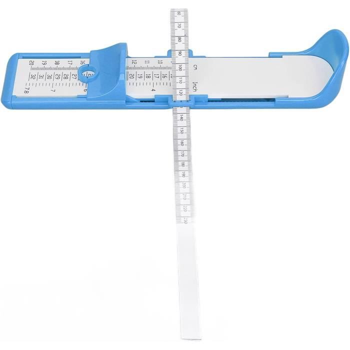 Thapncow Pédimètre Enfants & Adultes – Mesureur De Pieds Précis 18-47 EU + Ruban 1,5 M, Pour Chaussures Parfaites Sans Erreur