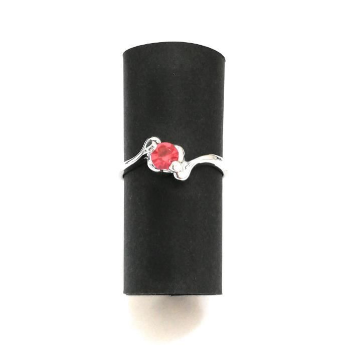 Bague rouge fantaisie Clearance