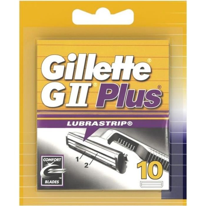 Rasoir pour lame gillette g2 plus clearance