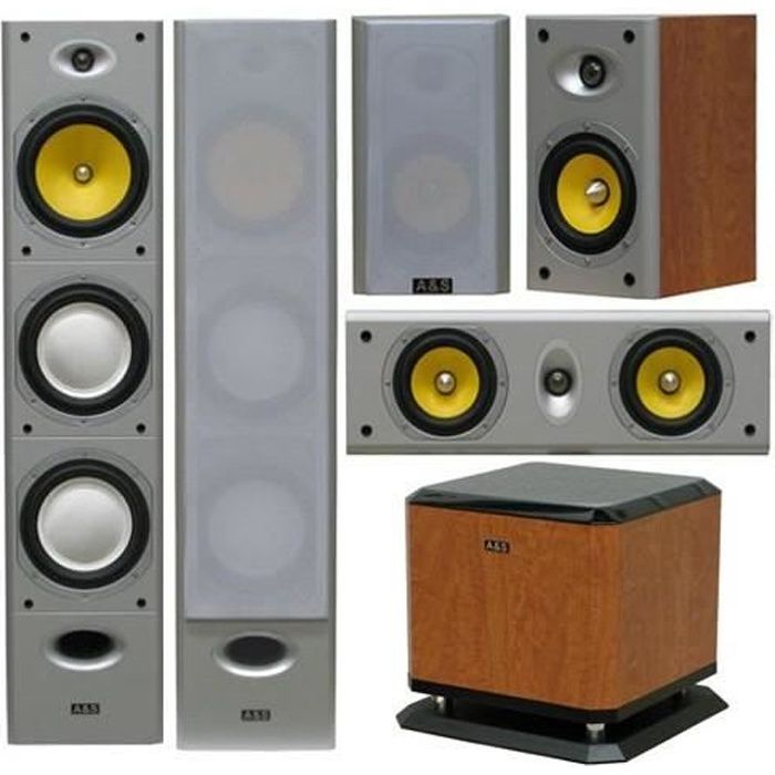  Pack Hi-Fi Home cinema 5.1 A&S CAMBRIDGE 
