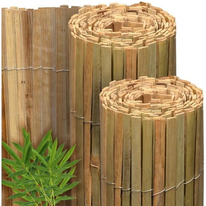 Canisse en bambou Sol Royal SolVision 160x300cm - Brise-vue pour jardin,  terrasse et balcon - Cdiscount Jardin