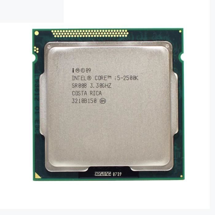 Vente Processeur PC Intel i5 2500 K Quad-Core 3.3 GHz LGA 1155 Processeur TDP: 95 W 6 MB Bureau CPU pas cher