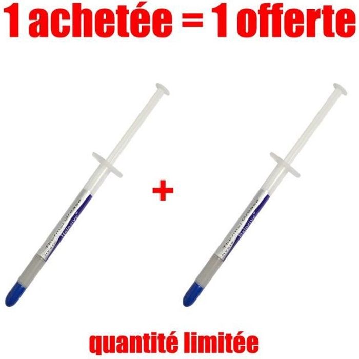 Pâte Thermique Haute Performance 3,2 W/m.k - Sans Métal, Sûre Pour CPU, GPU, PS5, Xbox - Kit Avec Grattoir, Manchon Et Tampon Alcool (20 G)