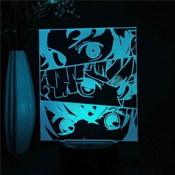 Anime Demon Tueur Figure Led 3d Veilleuse Agatsuma Zenitsu Kamado Tanjirou Nezuko Figurine Manga Lampe Enfants Cadeau Ch Es Cdiscount Pret A Porter