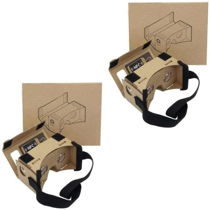 Google Carton Virtual Real Store 3D VR Headset 2psc 
