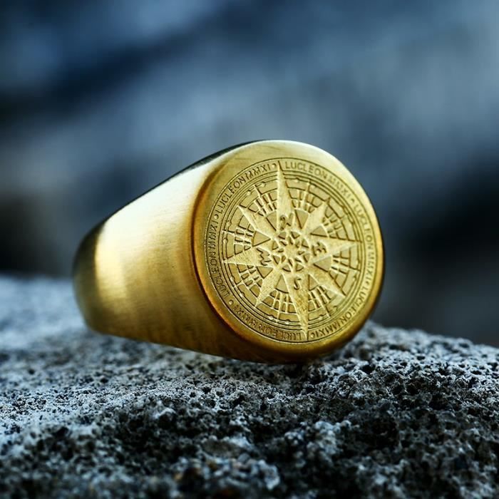 Bague boussole shop