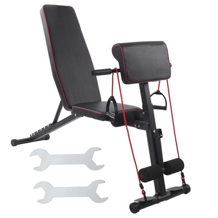 Bench Fitness Inclinable Banc Musculation Pliable Réglable | 7 Positions Inclinaison | Capacité 120 Kg | Fitness Maison Bench Inclinable Réglable 7 Positions