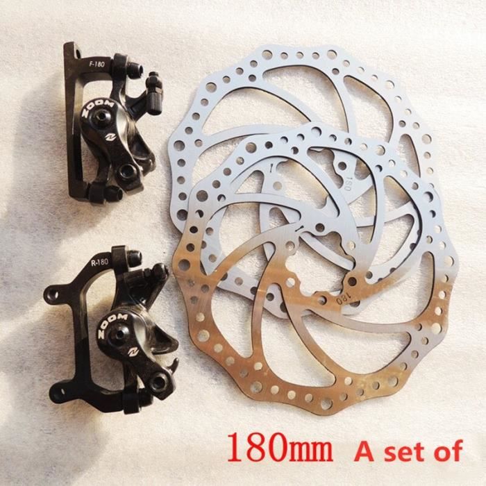 Vélo de Route 1 Paire HB100 Disque de Frein de Vélo et étrier Avant//Arrière de Frein à Disque Mécanique de Route de Montagne pour VTT Jeu de Freins à Disque de Vélo BMX
