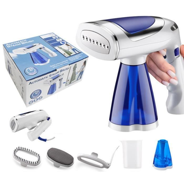 Défroisseur Vapeur 1600W Portable - Réservoir 300ML, 20g/min Vapeur Continue Pour Maison