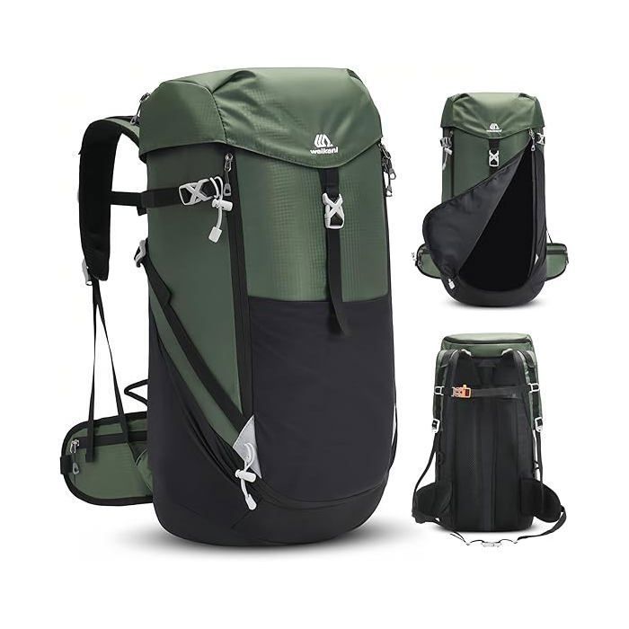 sac à dos de randonnée léger et respirant de 45 l pour homme et femme, durable, résistant à l'eau, sac de voyage pour camping.