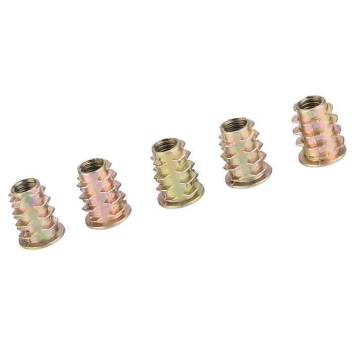 Écrous Hexagonaux En Aluminium 6061 - Filetages M2 à M24, Grade DIN934, Lot