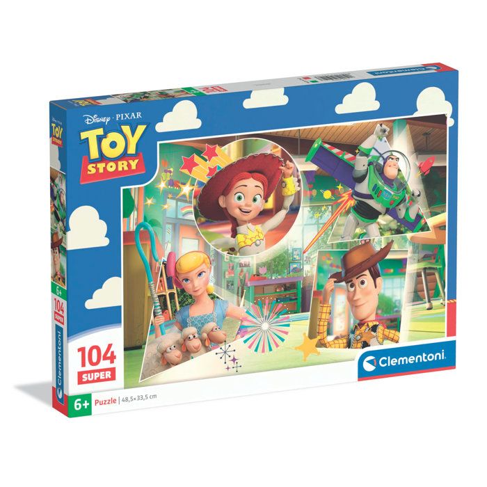 Puzzle 104 pièces Super : Toy Story Clementoni Puzzles - vue 4