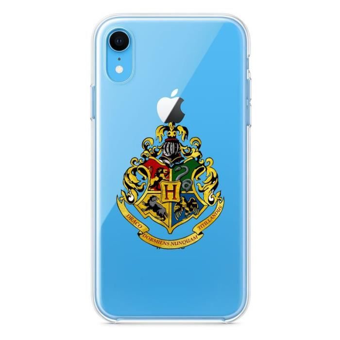 Coque Transparente Pour Iphone XR Harry Potter Poudlard taille ...