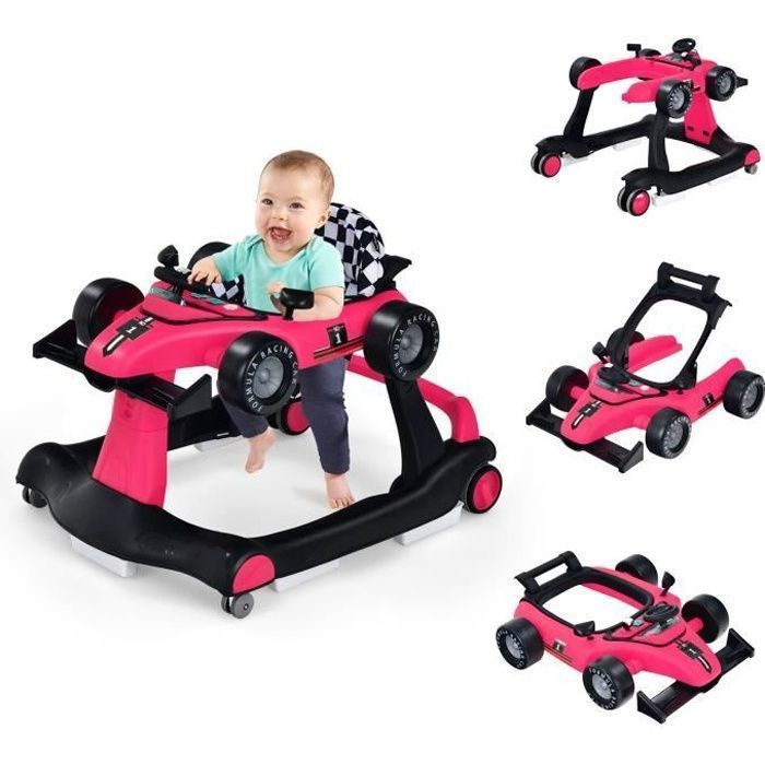 Trotteur bebe 2025 fille voiture
