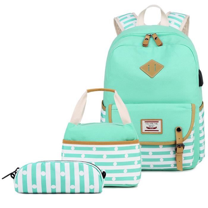 Asge Sac a Dos Scolaire Grand Sac Ecole Garcon Trousse Lycee Cartable Garçon Primaire Camouflage Sac a Dos Enfant Lumineux Cartable Ado Fille Primaire Cadeau 8 10 12 14 Ans Sac De, Bleu1, M, Sac à dos