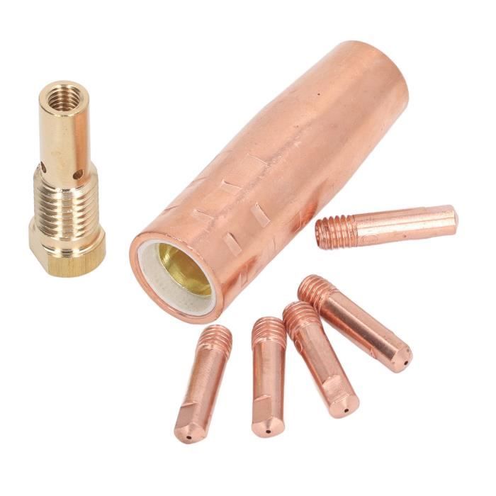 Lot De 4 Embouts Buse Y Pour Soudage Plastique Air Chaud – Buses Titane 5mm & 7.5mm, Soudure Rapide PVC Vinyle Polyéthylène