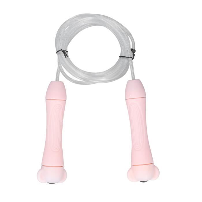 Corde à Sauter LED Enfants - Lumineuse Et Réglable, Parfaite Pour S'amuser Et Faire Du Sport !
