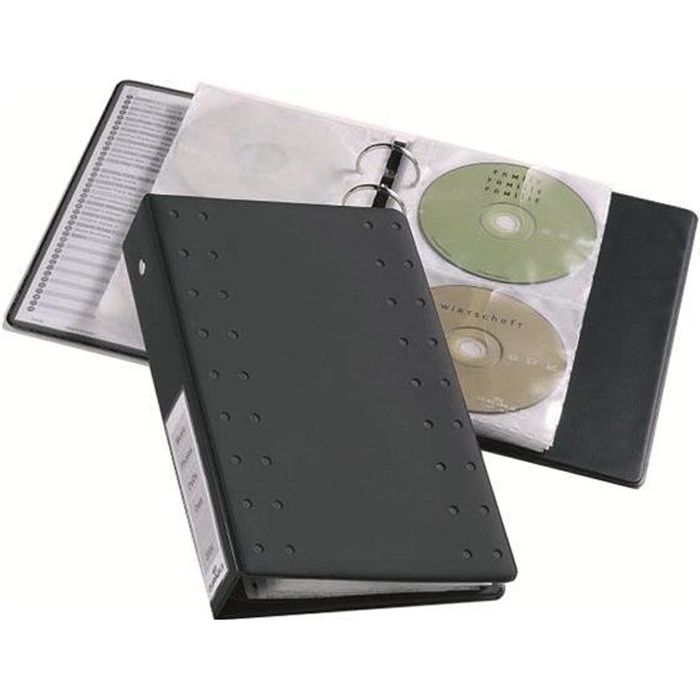 Classeur 4 anneaux pour rangement cd/dvd - Achat / Vente rangement