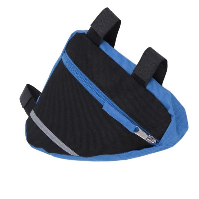 Sacoche De Cadre SKS GERMANY Explorer Straps 800 Sacoche De Vélo, Accessoires De Vélo De Montagne (Sacoche De Selle En Tissu Hydrofuge, Fermetures éclair Laminées Avec Easy-Zip Ergonomique, Volume : 0,8 L