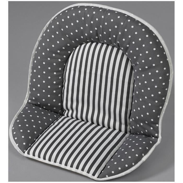 Tissu Geuther motif: Pois Coussin dassise avec accoudoir pour chaise haute 