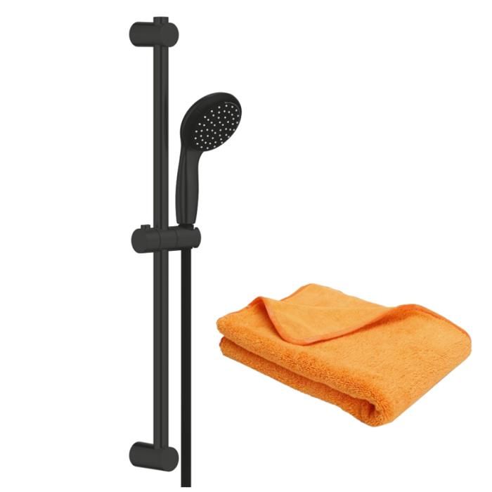 Pommeau de douche Vitalio Start 2 jets avec barre + microfibre - vue 8