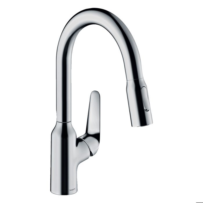 Hansgrohe Mitigeur D Evier De Cuisine Focus 260 Avec Bec Orientable Jusqu A 360 Aspect Acier 31820800 Amazon Fr Bricolage