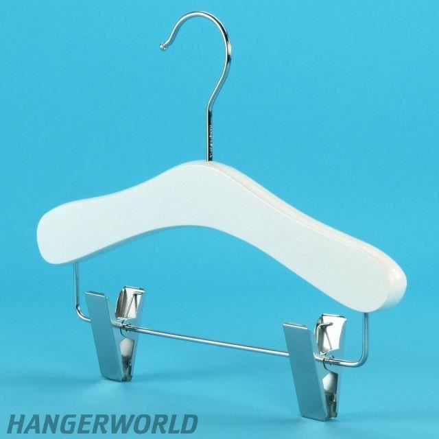 24 Cintres Enfants Hangerworld En Bois Blanc Pinces Pour Pantalons 25 Cm Achat Vente Cintre 24 Cintres Enfants Hangerwo Cdiscount