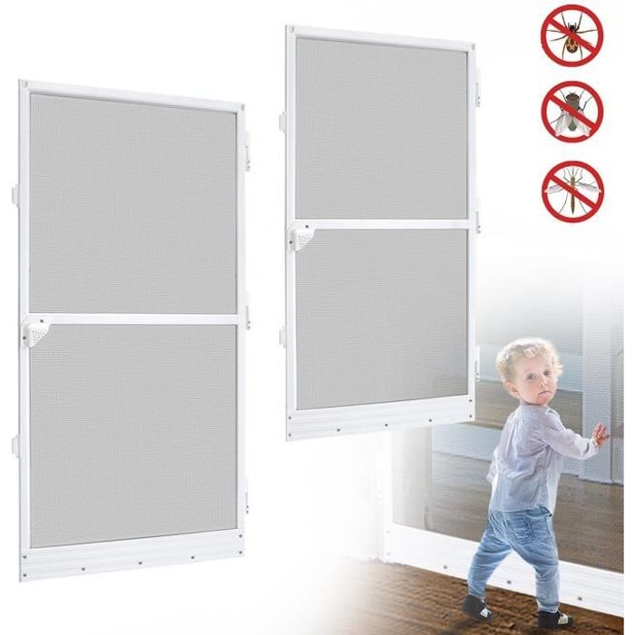 MOUSTIQUAIRE DE FENETRE Iquaire AimanteacuteE Porte Fenetre 105x240cm