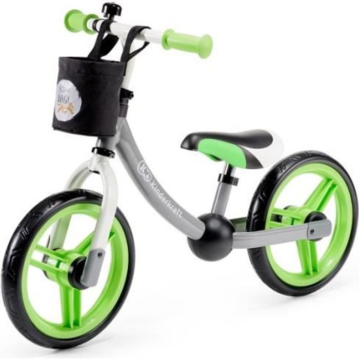 Kinderkraft Velo Draisienne En Metal 2way 12 Pouces Couleur Vert Achat Vente Draisienne Cdiscount