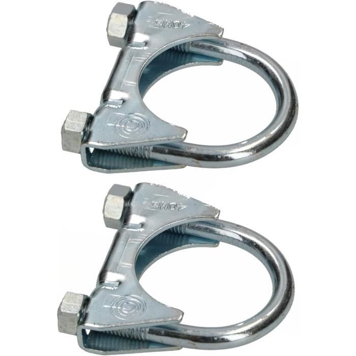 Collier De Serrage En V 76 Mm Pour Tuyau D'échappement - Acier Inoxydable 304 - Sans Bride - Fixation Robuste