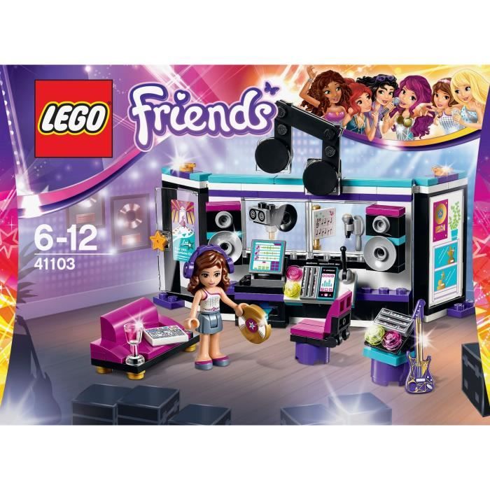 LEGO Friends - 41103 Le Studio dEnregistrement - Jeu de construction - Mixte