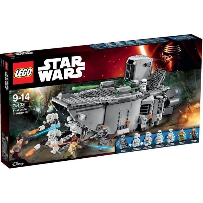 LEGO® Star Wars 75103 First Order Transporter™ Reconditionné - Lego reconditionné disponible sur Cdiscount Seconde Vie