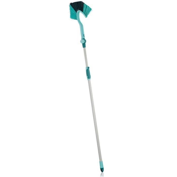 Balai tête de Loup télescopique Dusty 190 cm 41510 Leifheit plumeau à poussière brosse à épousseter balai à toile daraignées Balai tête de Loup télescopique Dusty 190 cm 41510 Leifheit plumeau à poussière brosse à épousseter balai à toile daraignées