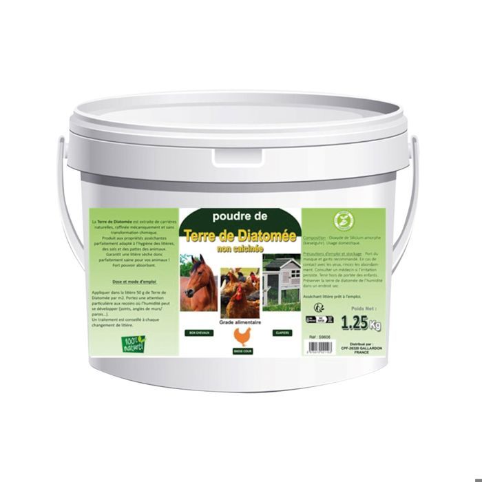 Comparer les prix de Terre de Diatomée pour Basse-cour - Lifland - Blanc - Grade alimentaire