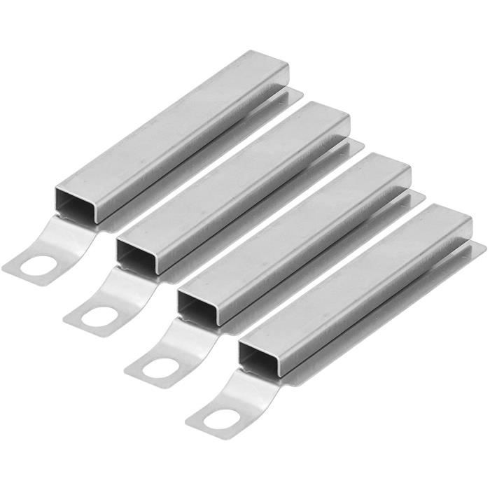 Roues De Barbecue En Plastique - Diamètre 195 Mm, Alésage 8-10 Mm, Résistantes à La Chaleur - Lot De 2