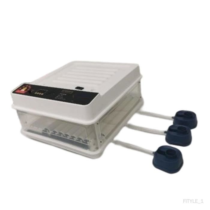 Incubateur œufs Automatique YALIKESI - 15 œufs Poule | Rotation Température 38°C | Alimentateur Et Abreuvoir Inclus Incubateur Oeuf