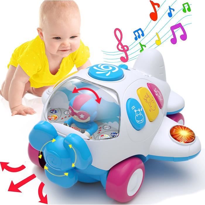 KENLUMO Jouet Musical Enfant, Bébé clap tambour,Musique Rotatif