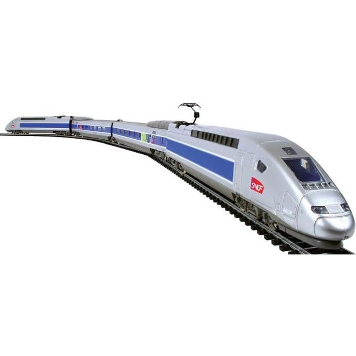 Coffret de Train TGV électrique POS - Mehano - échelle HO - Bleu -  Cdiscount Jeux - Jouets