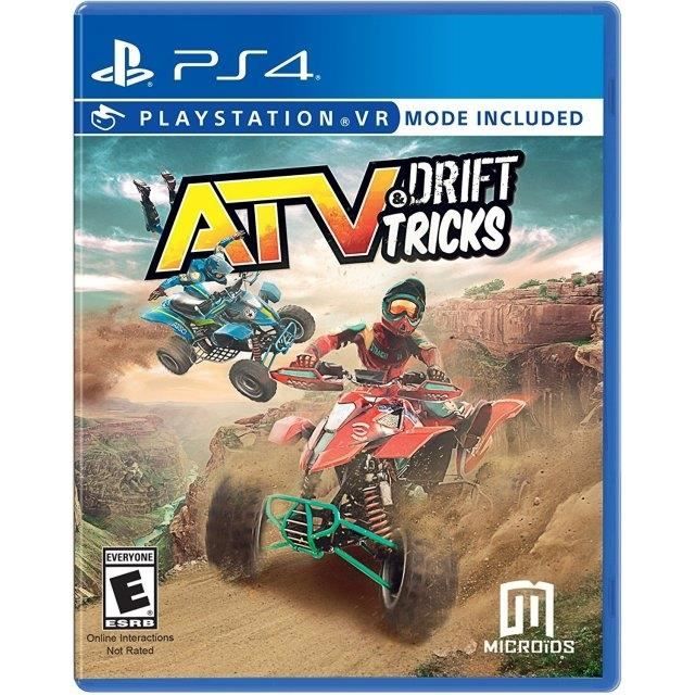 ATV Drift & Tricks VR Microids PS4 Course Mode Multiplayer PEGI 7+