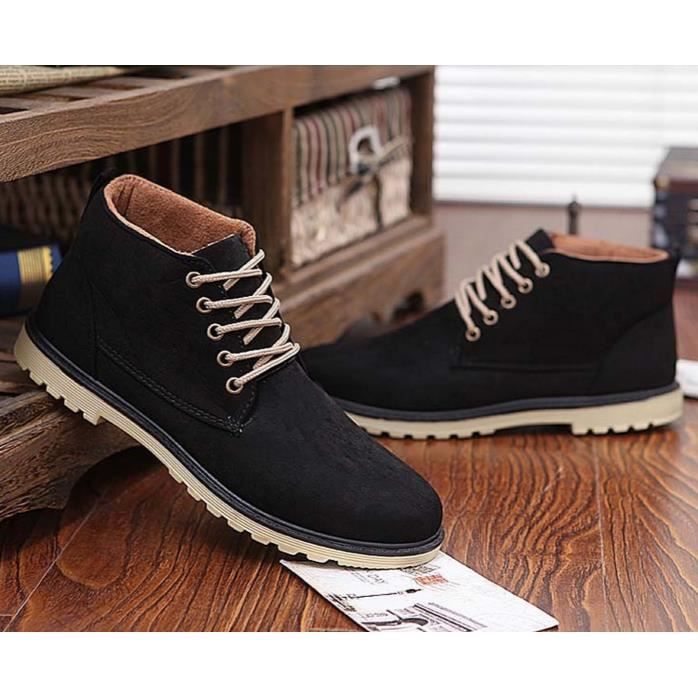 boots tendance homme